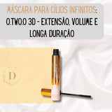 Máscara para Cílios Infinitos 3D - Extensão, Volume e Longa Duração | O.TWO.O®