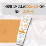 Protetor Solar Orgânico - SPF 90+ | Disaar®