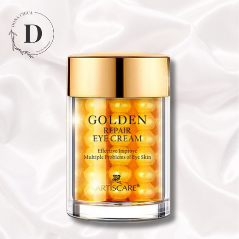 Kit Completo Gold Radiance Beauty - Sérum com Ouro 24k, Creme para os Olhos Anti- Age e Essência Facial | ARTISCARE®