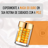 Kit Completo Gold Radiance Beauty - Sérum com Ouro 24k, Creme para os Olhos Anti- Age e Essência Facial | ARTISCARE®