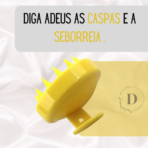 Escova Massageadora - Spa Capilar Para Seu Couro Cabeludo | DCS®