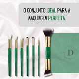 Conjunto de Pincéis para Maquiagem - 7 Peças | BEILI®